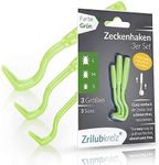 Zrilubkrelz® 3Pcs Tick Remover Tool - PAIN-FREE - For Humans, Dogs, Cats