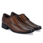 Vorth Leather Shoes | Comfortable Slip On Tan Formal Shoes for Men | Formal Uniform Dress Loafers Shoe for Office Bussiness Meeting (191002_Tan_(10 UK))