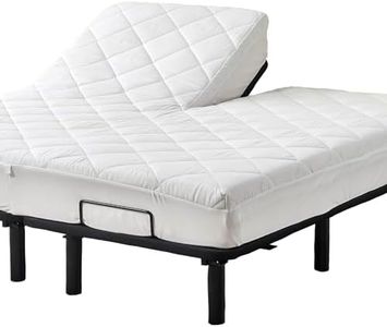 Kingnex Split Top King Mattress Topper for Adjustable Bed