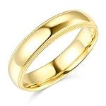 Wellingsale 14k Yellow Gold Solid 5