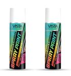 Vista Spray Paint White 400ml x Pack of 2