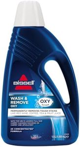 BISSELL Wash & Remove Deep Clean + Oxy, For Upright Carpet Cleaners, Permanent Stain Removal, 1.5L, Carpet Cleaning Solution, 1265E