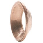 Parker Hannifin 2GF-4-pk10 Flare Gasket, 45 Degree Copper Flare Fitting, 1/4" Tube Size (Pack of 10)