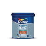 Dulux Aquatech Roof Waterproof, Solar Reflective Coating for Terrace Roofs & Parapets, Bridges Cracks & Prevents Seepage, High SRI/Albedo Roof Coating, 4L