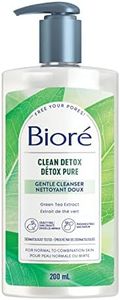 Bioré Clean Detox Gentle Cleanser, for Normal to Combination Skin, 200mL, Clear