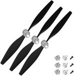 3 Sets F4U Rc Plane Propeller with Propeller Savers and Adapters for VOLANTEXRC 761-8 761-9 T28 Airplane