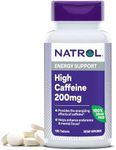 Natrol High Caffeine 200mg Tablets,