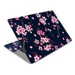 12 13 13.3 14 15.4 15.6 Inches Laptop Skin Sticker Decal Universal Netbook Skin Sticker | Need to Cut,Easy to Apply, Remove and Change Styles (Pink Plum Blossom)