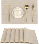 Leetaltree Beige Placemats Set of 6