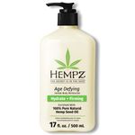 Hempz Age Defying Body Moisturizer, Hydrating Lotion, 17oz