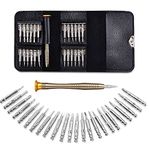 Storin Pocket 25 In 1 Precision Screwdriver Set Repair Tool Kit For Mobiles Laptops And More Electronics Devices - Multicolor