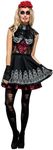 Fever 44541S Costume, Black, S-UK S