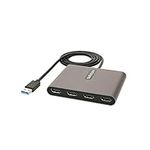 StarTech.com USB 3.0 to 4x HDMI Ada