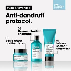 L'Oréal Scalp Advanced Anti-Dandruff Shampoo, 300ml