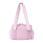 Mini Gym Bag for Women Girls Small Gym Tote Bag with Wet Compartment Waterproof Travel Duffle Bag Cute Workout Sport Bag