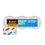 Scotch Heavy Duty Shipping Packaging Tape, 1.88 Inches x 54.6 Yards, 3 Rolls (3850-3)