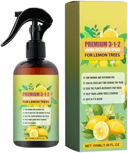 Lemon Tree Fertilizer - Liquid Growth Enhancer, Plant Spray Mist | Advanced Organic Citrus Formula with Nutrient Rich Concentrate for Lush Leaves and Strong Root Support in Home Garden Plants