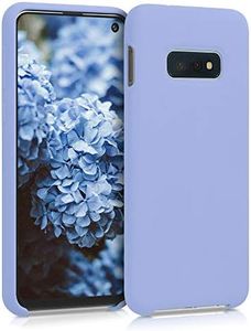 kwmobile Case Compatible with Samsung Galaxy S10e Case - TPU Silicone Phone Cover with Soft Finish - Light Blue Matte