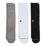 Stance Crew Icon Socks [3 Pack], Multi, Medium