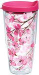 Japanese Cherry Blossom 24 oz Tumbler with Lid