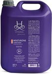 Hydra Groomers Moisturizing Conditioner 5 Litre. Easy to Rinse Formula Grape Seed Oil Oatmeal Extract Shine and Softness High Performance and Durability Balanced pH.