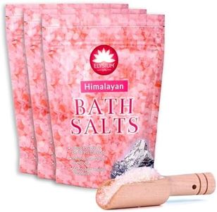 Avilia Set Sali da Bagno dell'Himalaya: Spa Rosa con Proprietà Antisettiche, 2 Confezioni da 1kg - Bagno Rilassante e Purificante