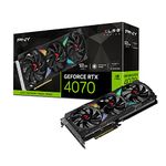 PNY GeForce RTX™ 4070 12GB XLR8 Gaming VERTO EPIC-X RGB™ Overclocked Triple Fan Graphics Card DLSS 3