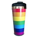 CUAJH Rainbow LGBT Pride Coffee Tra