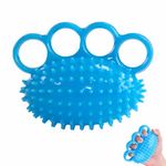 Hand Exercise Balls, Finger Squeeze Balls, Hand Therapy Balls for Arthritis, Stress Relief, Strengthening Hand and Wrist Training Equipment, Improving Dexterity and Grip Strength (Blue)
