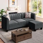 Shintenchi US Sofas, Dark Grey