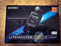 Sekonic Corporation 401-479 LITEMASTER PRO L-478DR Photographic Light Meter (Black)