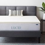 LUCID 2 Inch Ventilated Memory Foam