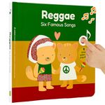 Cali's Books Reggae Songs - Press, Listen and Sing Along! Sound Book - Best Interactive and Educational Gift for Baby, Toddler