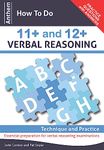 Anthem How To Do 11+ and 12+ Verbal Reasoning: Technique And Practice Test (Anthem Learning Verbal Reasoning)