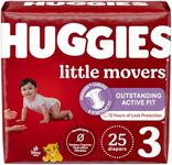 Huggies Size 3 Diapers, Little Move