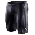 Synergy Triathlon Wetsuit Buoyancy Shorts Men's EpicSpeed Neoprene Shorts for Open Water Swimming (L)