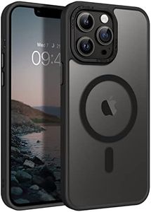 BENTOBEN Case for iPhone 13 Pro Max,Compatible with MagSafe,Slim Shockproof iPhone 13 Pro Max Phone Case Supports Magnetic Wireless Charging, Black