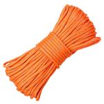 EXTEDRG 20 Meters Reflective Paracord 9-Strand 4mm Rope Reflective Rope Tarp Tent Rope Camping Survival Cord (Orange)