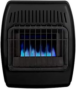 Dyna-Glo 10,000 BTU Liquid Propane Blue Flame Ice House Vent Free Wall Heater, Black