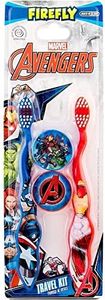 Marvel~Avengers ~ 2 pz ~ Spazzolino da denti ~ Kit da viaggio