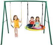 Trekassy 440lbs 2 Seat Swing Set fo