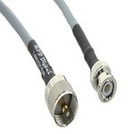 MPD Digital I RG8X Coaxial Cable I UHF PL259 Male to BNC Male Connectors I Low Loss RF Coax I CB, Ham Radio, Transmitters, Antenna I 65 FT