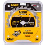 DEWALT DT40270 190mm 24 Tooth Diamond Bore Blade for Dcsdcs577