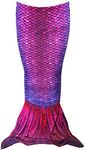 Sun Tails Toddler Mermaid Tail (not for use with Monofin), Bali Blush, 4-5 Years