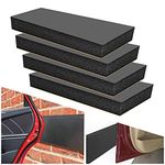 Jetisva 4pcs Garage Wall Protectors Eva Foam Sheet Garage Protector 30x10x3cm Self-Adhesive Garage Car Door Protector Wall Bumper Guard for Car Door Parking