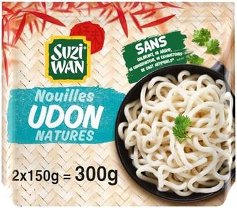SUZI WAN Nouilles Précuites Udon pour WOK (2x150g)