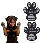 Aqumax Dog Paw Protector Anti Slip Paw Grips Traction Pads,Walk Assistant for Senior Dogs,Brace for Weak Paws or Legs,Dog Shoes Booties Socks Replacement 24 Pads XXL