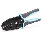 YMYP Wire Crimper Tool For Heat Shrink Connectors,Ratcheting Crimping Tool - AWG 22-10 (0.5-6.0mm²) - Ratchet Terminal Crimper - Electrical Crimping Tool