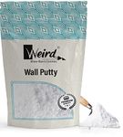 WEIRD Wall Putty Powder For Art & Craft | | Walls | | Holes | | Clay Art | | DIY | | Painting | | Crack Filler | | Coating | | Tiles | | Construction | | Universal Adhesive | | Multiple Uses |(400 GM)