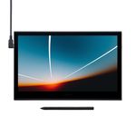Wacom Movink Drawing Tablet with Screen, 13.3" OLED Touchscreen Portable Graphic Art Tablet w/Pro Pen 3, 10-bit Color Display for Mac, PC, Chromebook & Android